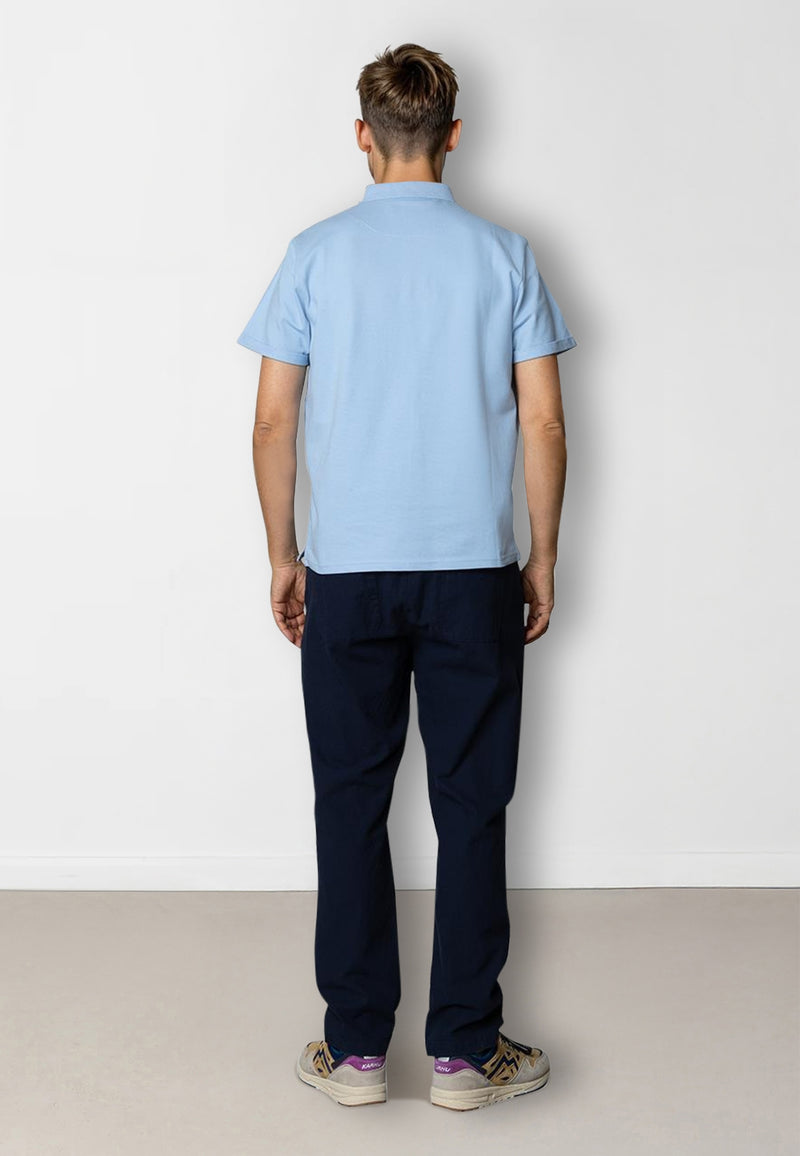 Clean Cut Copenhagen Luca cotton/linen pants Bukser Navy