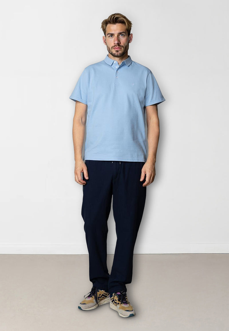 Clean Cut Copenhagen Luca cotton/linen pants Bukser Navy