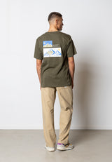 Fat Moose MARCEL ORGANIC COTTON T-SHIRT T-shirts S/S Army