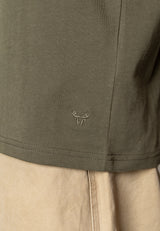 Fat Moose MARCEL ORGANIC COTTON T-SHIRT T-shirts S/S Army
