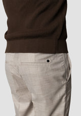 Clean Cut Copenhagen Mateo pants Bukser Brown check melange