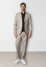 Clean Cut Copenhagen Mateo pants Bukser Brown check melange