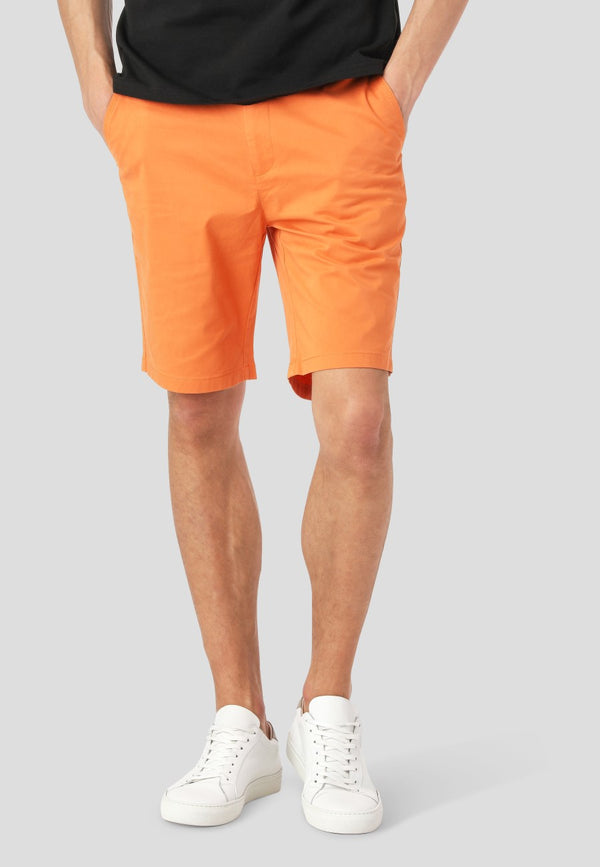 Clean Cut Copenhagen Milano Drake stretch shorts Shorts Svag Orange