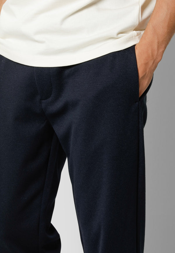 Clean Cut Copenhagen Milano jersey stretch pants Bukser Navy