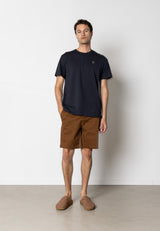 Clean Cut Copenhagen Milano twill chino shorts Shorts Dark Brown