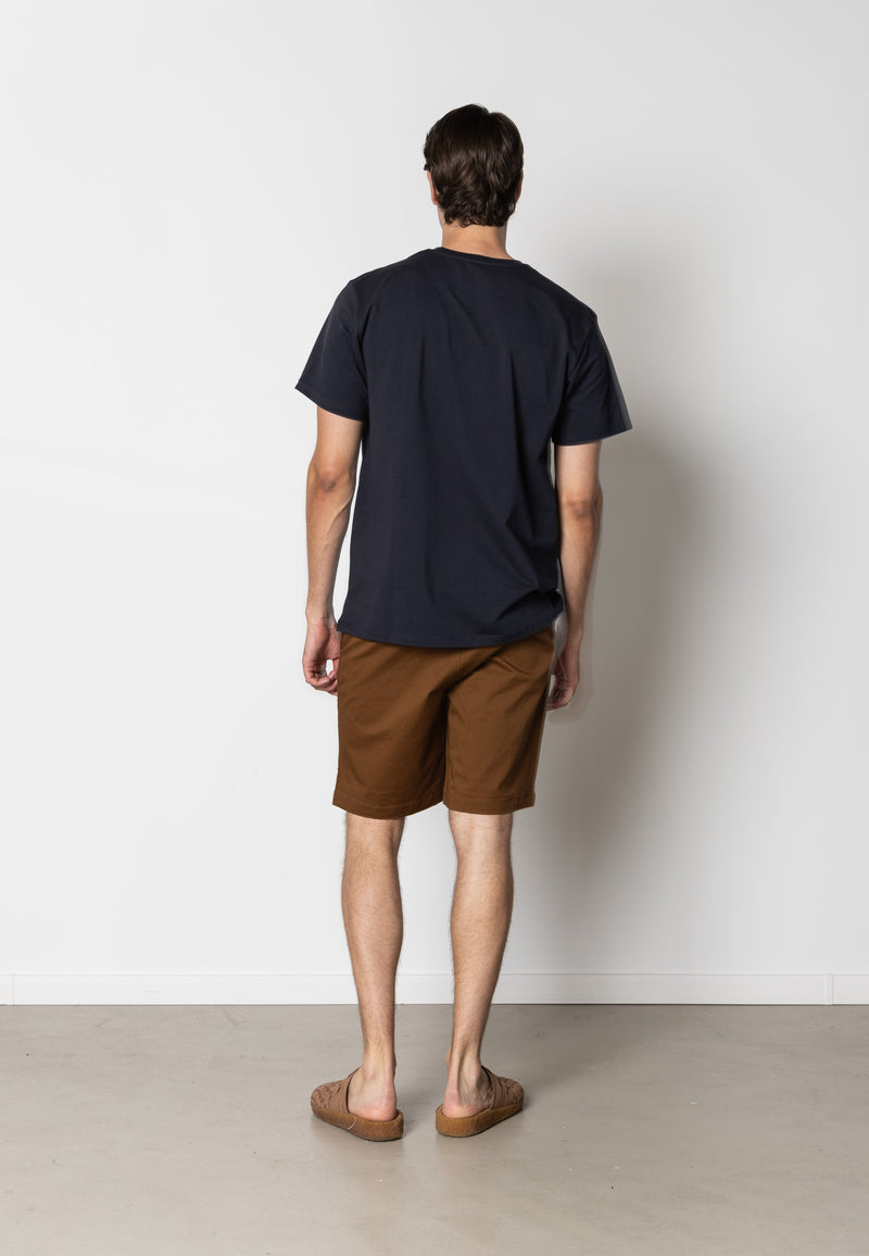 Clean Cut Copenhagen Milano twill chino shorts Shorts Dark Brown