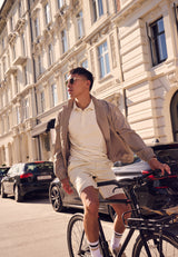 Clean Cut Copenhagen Milano twill chino shorts Shorts Sand