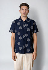 Clean Cut Copenhagen Miller shirt Skjorte S/S Navy
