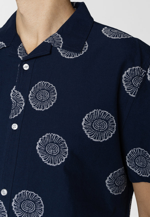 Clean Cut Copenhagen Miller shirt Skjorte S/S Navy