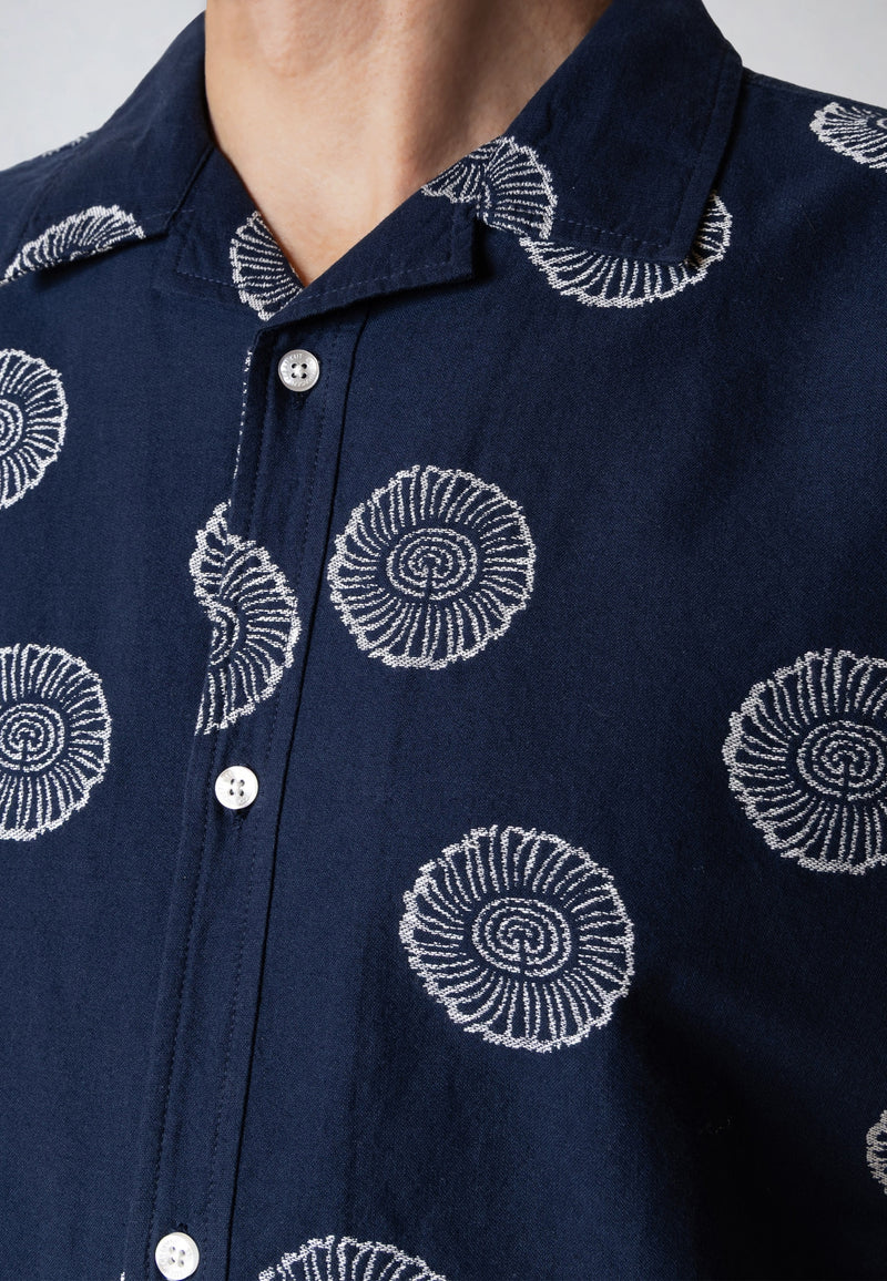 Clean Cut Copenhagen Miller shirt Skjorte S/S Navy