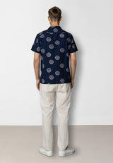 Clean Cut Copenhagen Miller shirt Skjorte S/S Navy