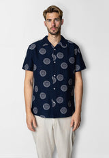 Clean Cut Copenhagen Miller shirt Skjorte S/S Navy