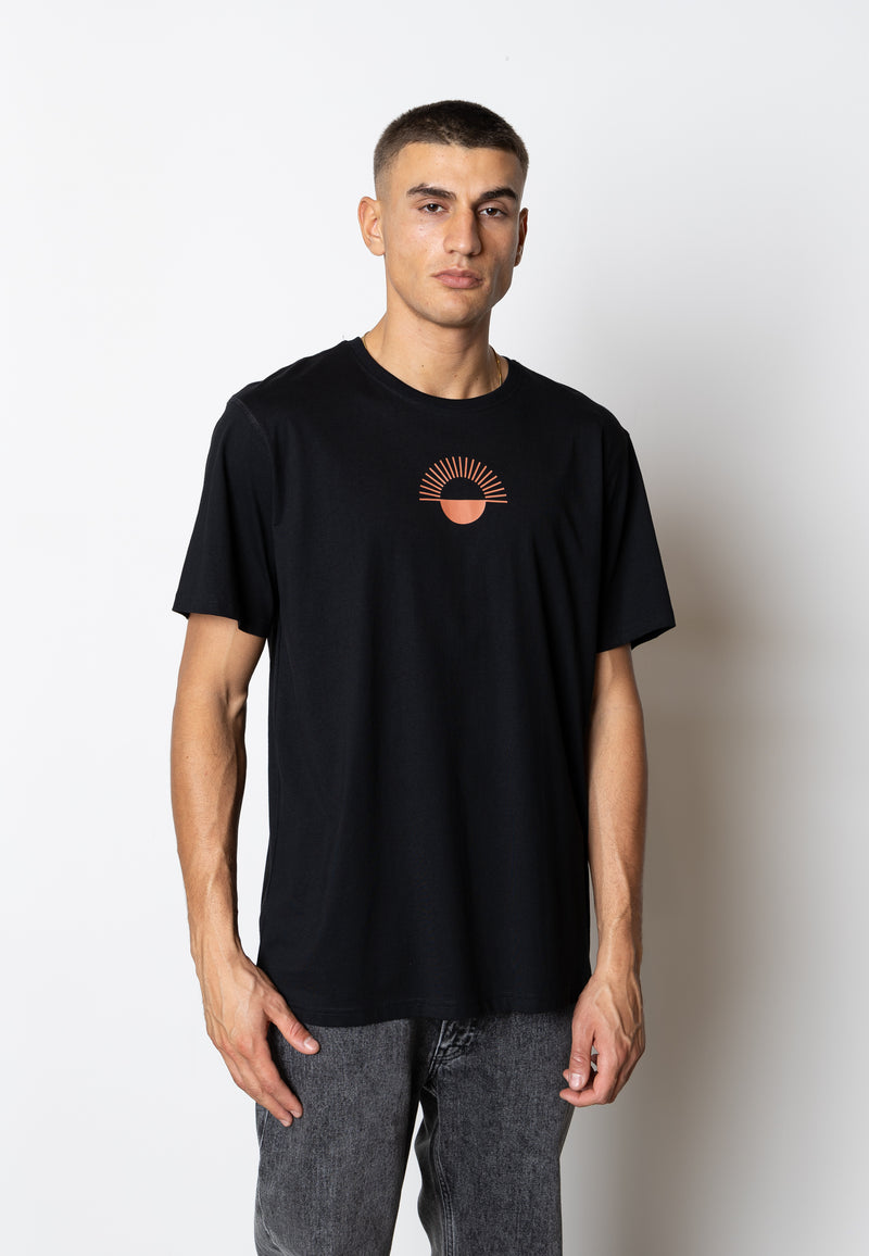 Fat Moose NOE COTTON T-SHIRT T-shirts S/S Sort