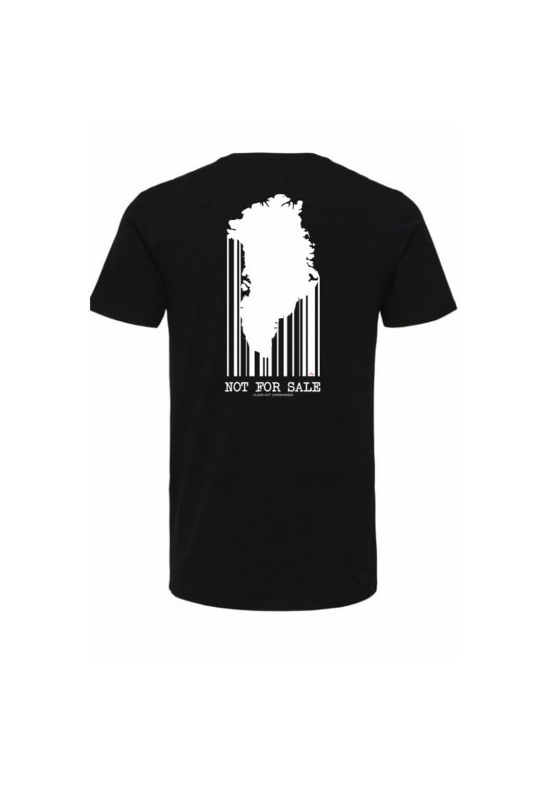 Clean Cut Copenhagen Not for sale Greenland t-shirt T-shirts S/S Sort