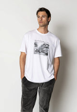 Clean Cut Copenhagen Old Copenhagen organic t-shirt T-shirts S/S Hvid