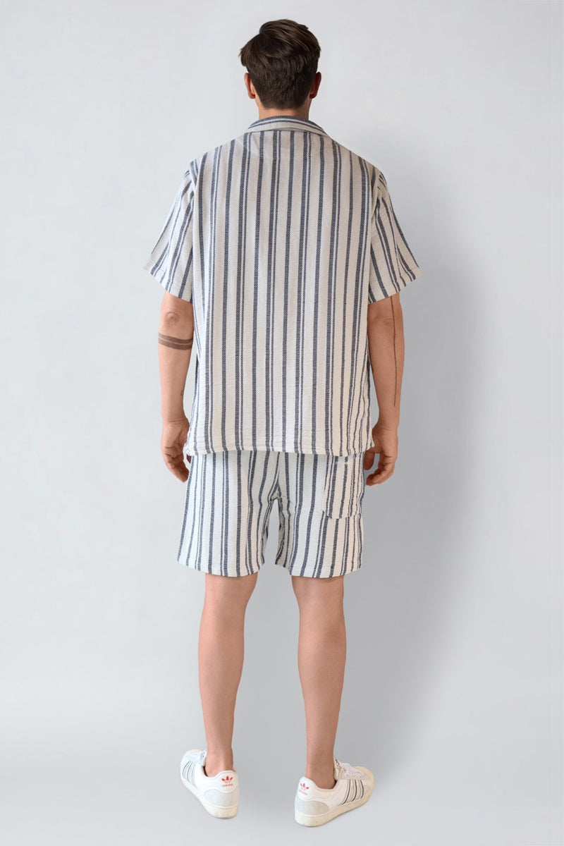 Fat Moose Orlean shorts Shorts Off White/Black striped
