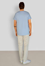 Clean Cut Copenhagen Patrick Organic t-shirt T-shirts S/S Lyseblå