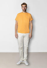 Clean Cut Copenhagen Patrick Organic t-shirt T-shirts S/S Mock Orange