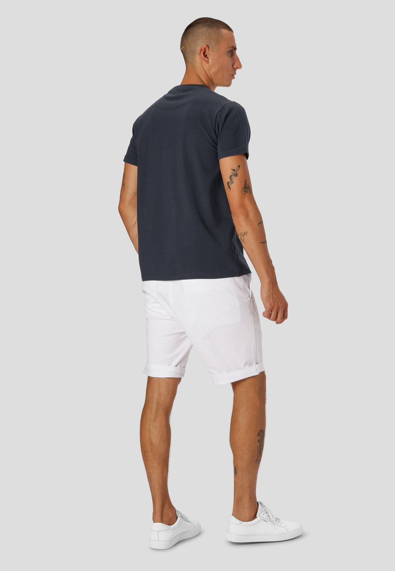 Patrick Organic t-shirt - Navy – cleancutcopenhagen.dk