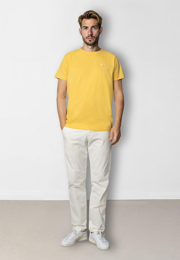 Clean Cut Copenhagen Patrick Organic t-shirt T-shirts S/S Varm Gul