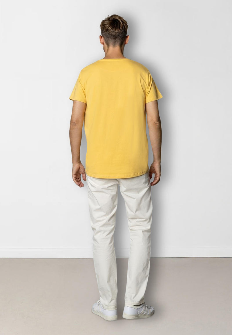 Clean Cut Copenhagen Patrick Organic t-shirt T-shirts S/S Varm Gul