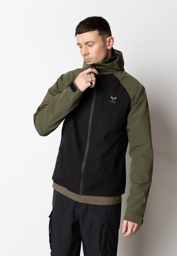 Fat Moose SKY SHELL JACKET - 2 COLOR Jakker Army/Black