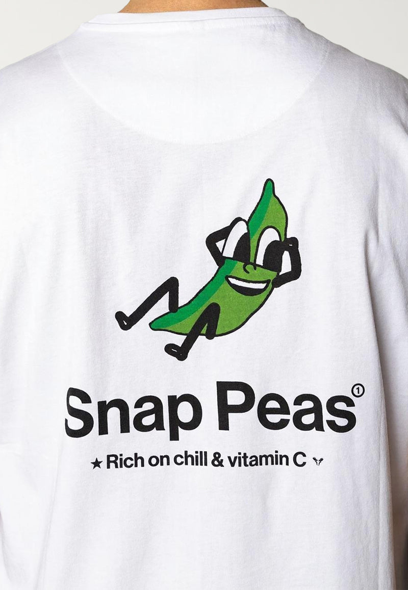 Fat Moose SNAP PEA T-SHIRT T-shirts S/S Hvid