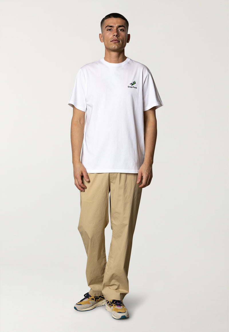 Fat Moose SNAP PEA T-SHIRT T-shirts S/S Hvid