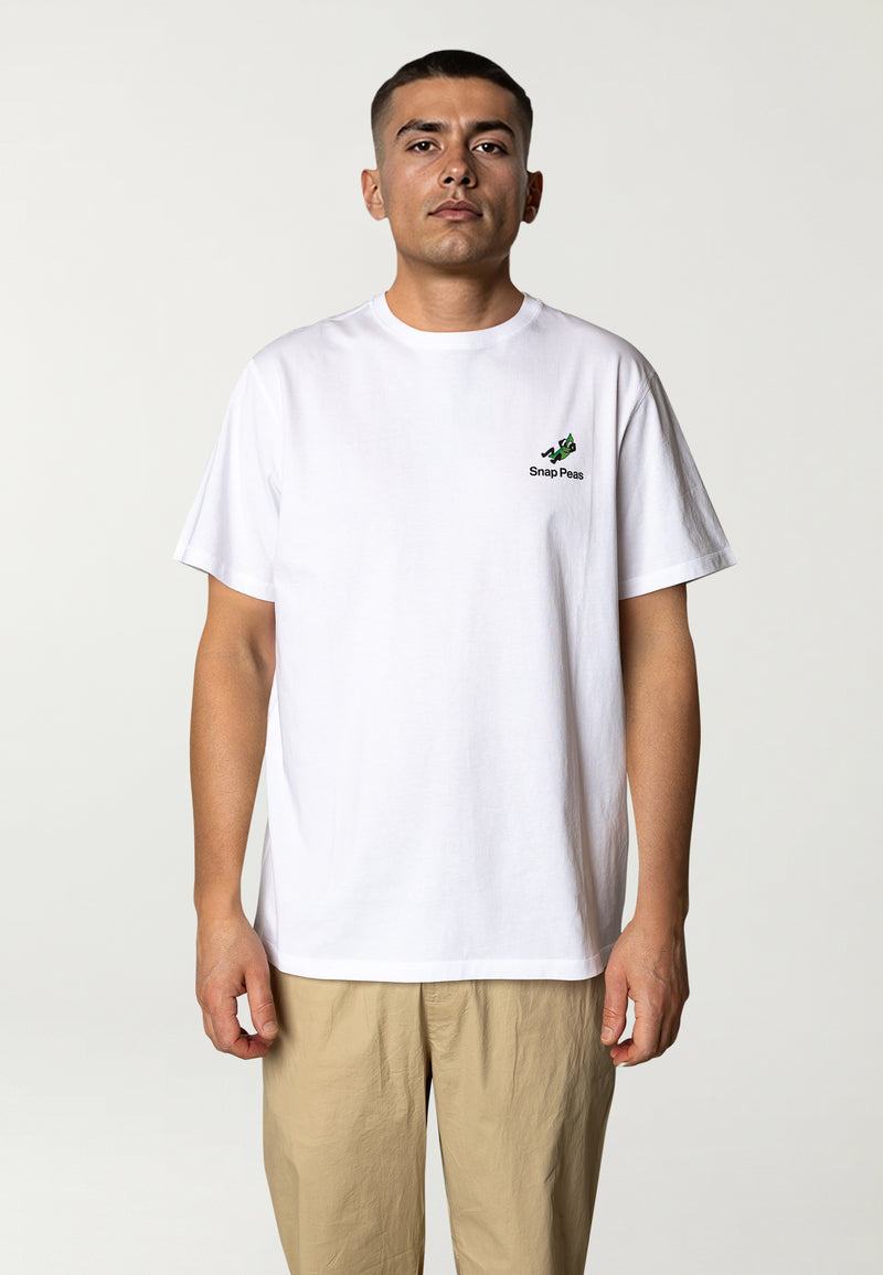 Fat Moose SNAP PEA T-SHIRT T-shirts S/S Hvid