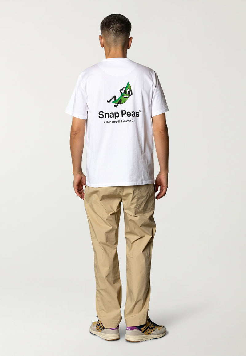 Fat Moose SNAP PEA T-SHIRT T-shirts S/S Hvid