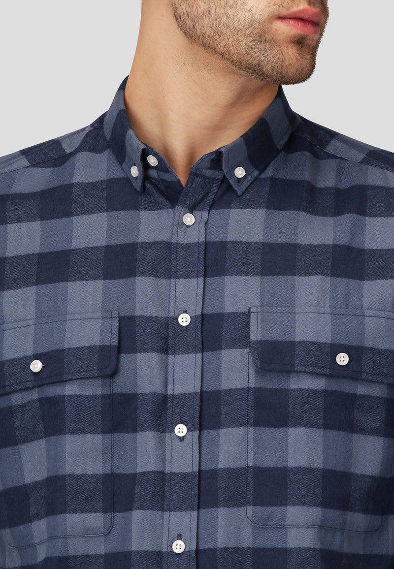 Clean Cut Copenhagen Sälen nr 11 shirt Skjorte L/S Azure Blue