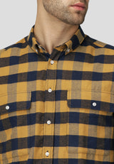 Clean Cut Copenhagen Sälen nr 11 shirt Skjorte L/S Dark Khaki