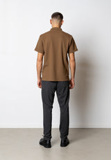 Clean Cut Copenhagen Silkeborg polo Polos Dark Brown