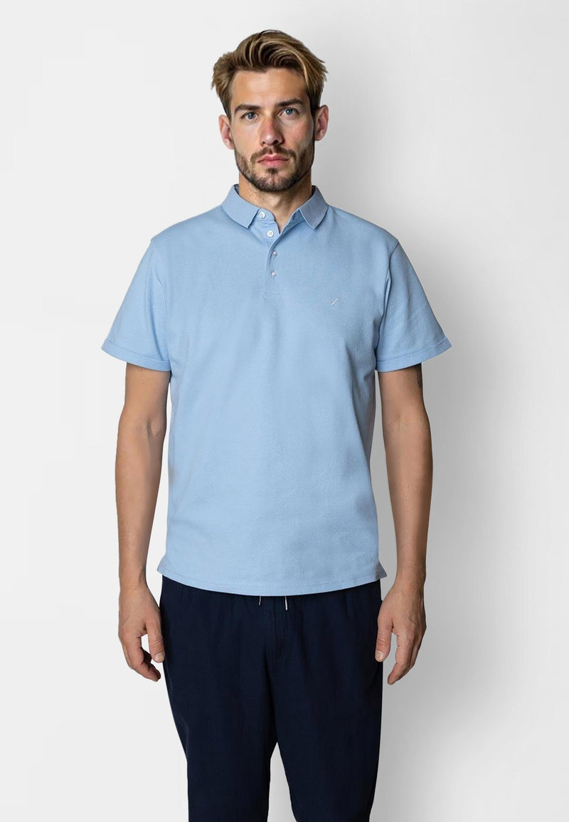 Clean Cut Copenhagen Silkeborg polo Polos Lyseblå