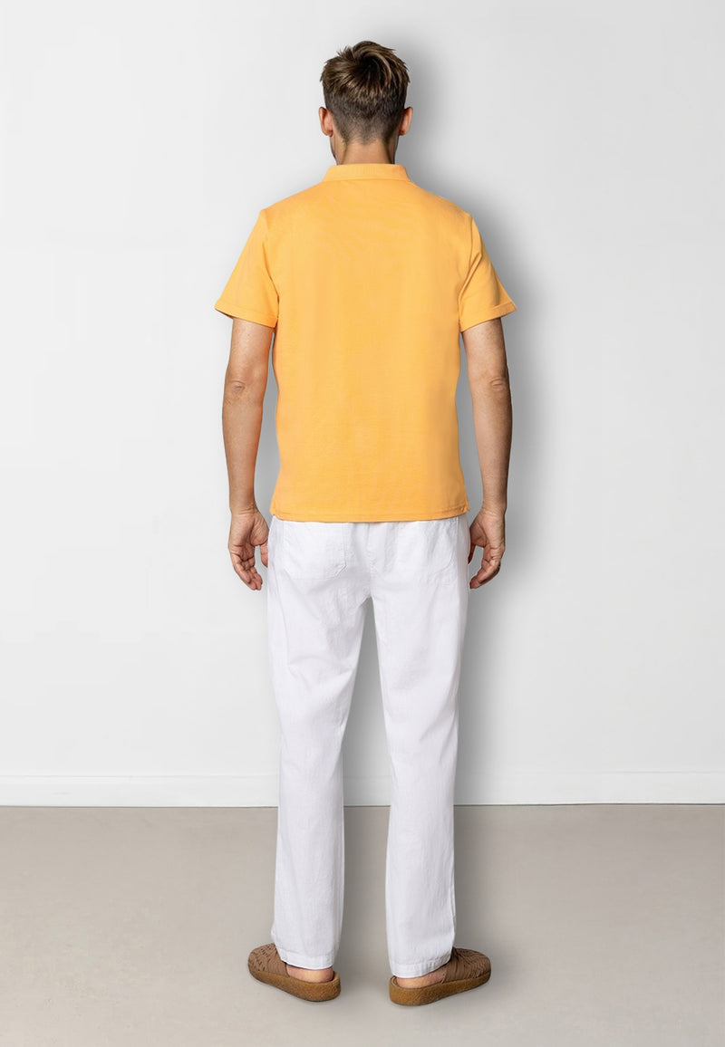 Clean Cut Copenhagen Silkeborg polo Polos Mock Orange