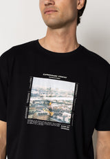 Clean Cut Copenhagen Sortedamssøen organic t-shirt T-shirts S/S Sort