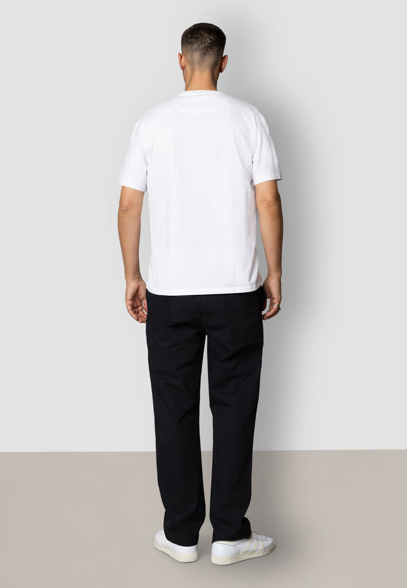 Fat Moose TAYLOR COTTON T-SHIRT T-shirts S/S Hvid