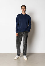 Clean Cut Copenhagen Tristan 'modal' sweatshirt Sweatshirts Navy