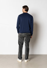 Clean Cut Copenhagen Tristan 'modal' sweatshirt Sweatshirts Navy