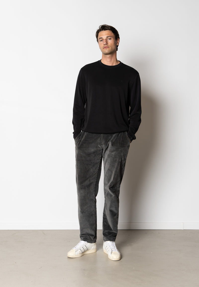 Clean Cut Copenhagen Tristan 'modal' sweatshirt Sweatshirts Sort