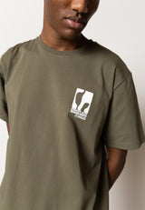 Clean Cut Copenhagen Wilder organic t-shirt T-shirts S/S Army